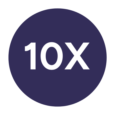 10x