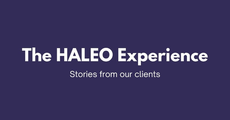HALEO experience text